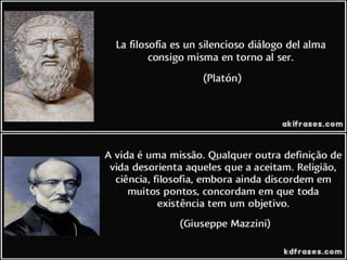 Início ao estudo da Filosofia