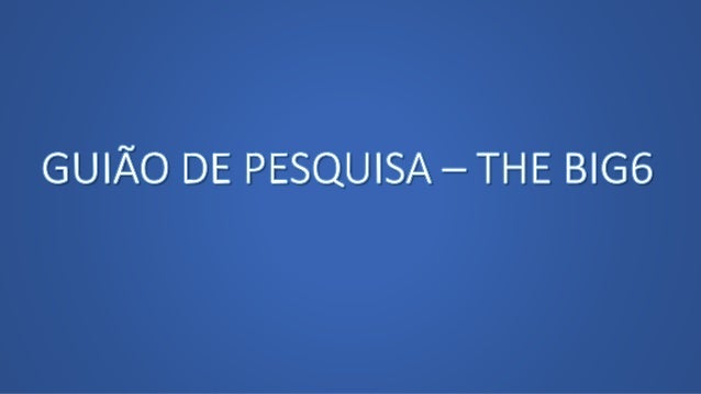 1. Definição da tarefa
Fazer uma lista de dados de informação necessários
para executar a tarefa:
1-…
2-…
3-…

 