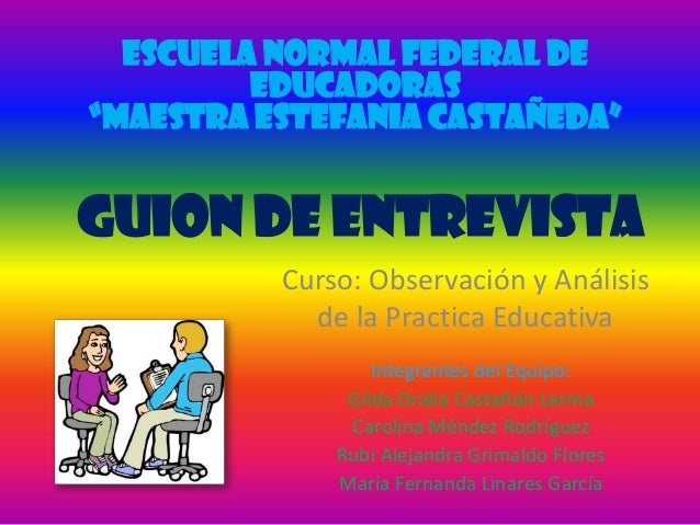 Resultado de imagen para que es un guion de entrevista
