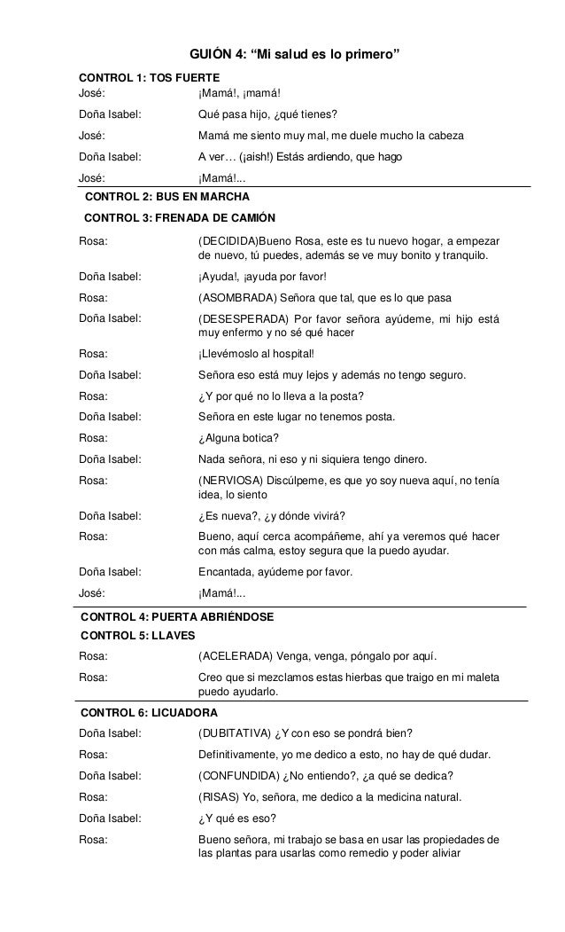 Guiones de radio Guiones de radio