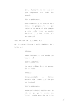 Un amplio maletero-Guion técnico