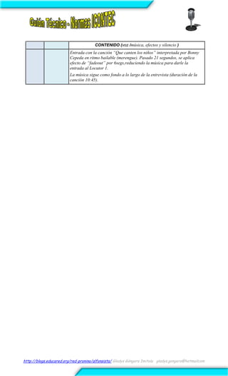 Guion Normas icontec 