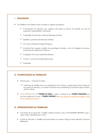 Guião Trabalho