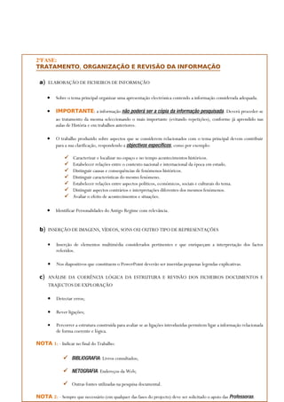 Guião Trabalho