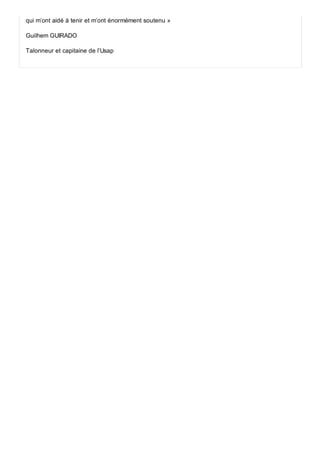 qui m’ont aidé à tenir et m’ont énormément soutenu »
Guilhem GUIRADO
Talonneur et capitaine de l’Usap
 