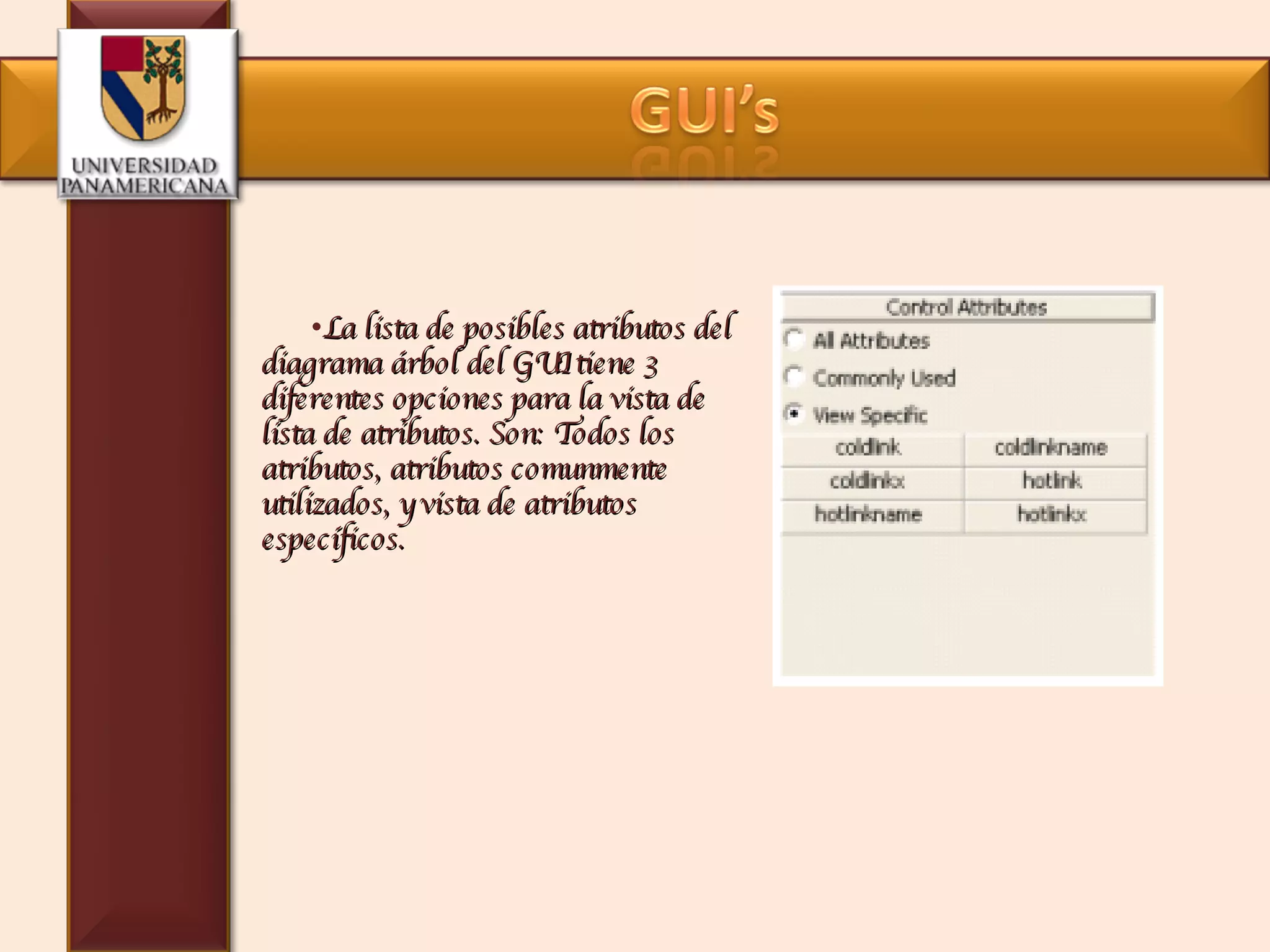 Graphical User Interface GUI en Flexsim | PPT