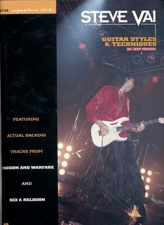 Guitar   tab book - steve vai - guitar styles & techniques(2)