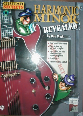 (Guitar book) don mock   harmonic minor revealed