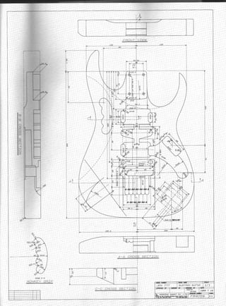 Guitar building plans