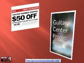 Guitar center promo code