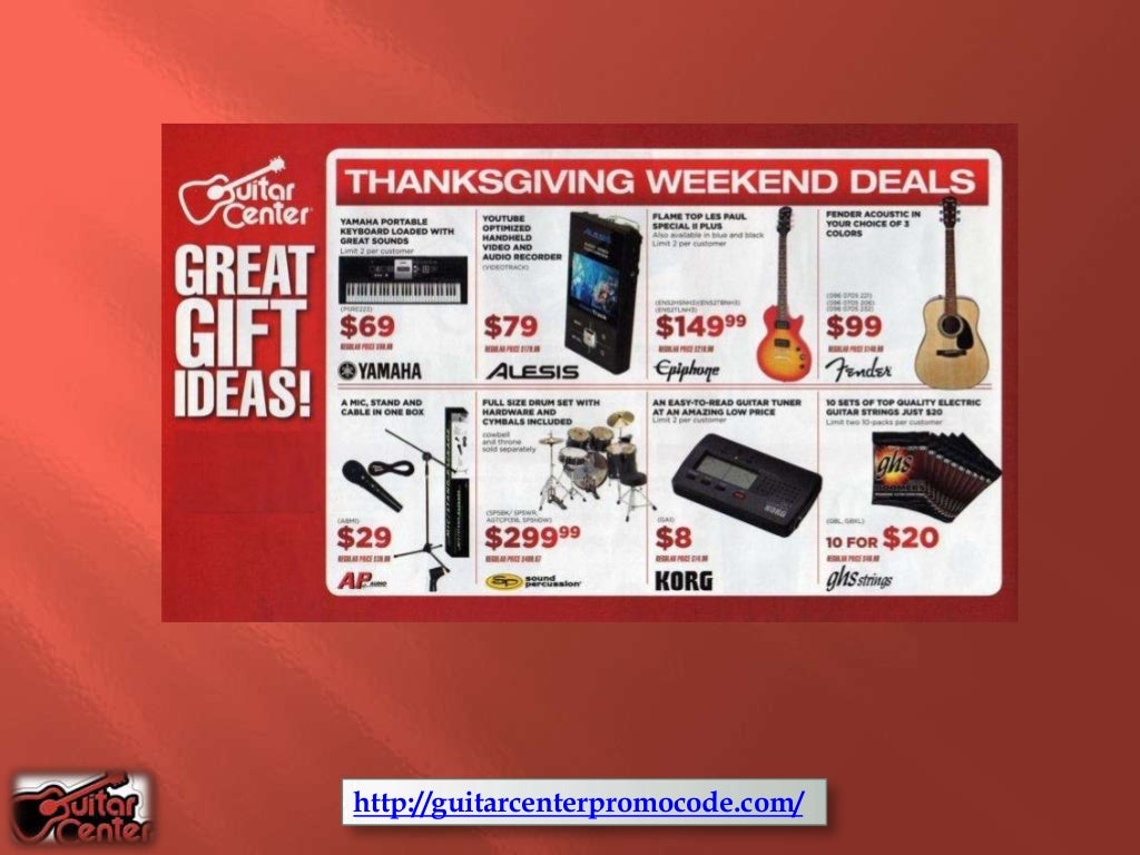 Guitar center promo code