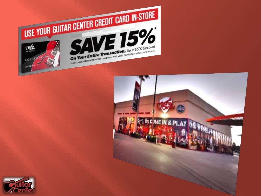 Guitar center promo code