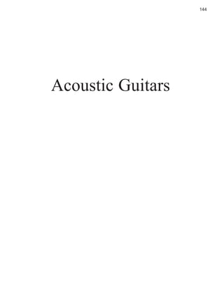 144

Acoustic Guitars

 
