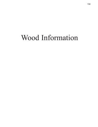 156

Wood Information

 