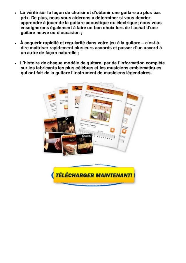Guitare Pour Les Nuls Pdf