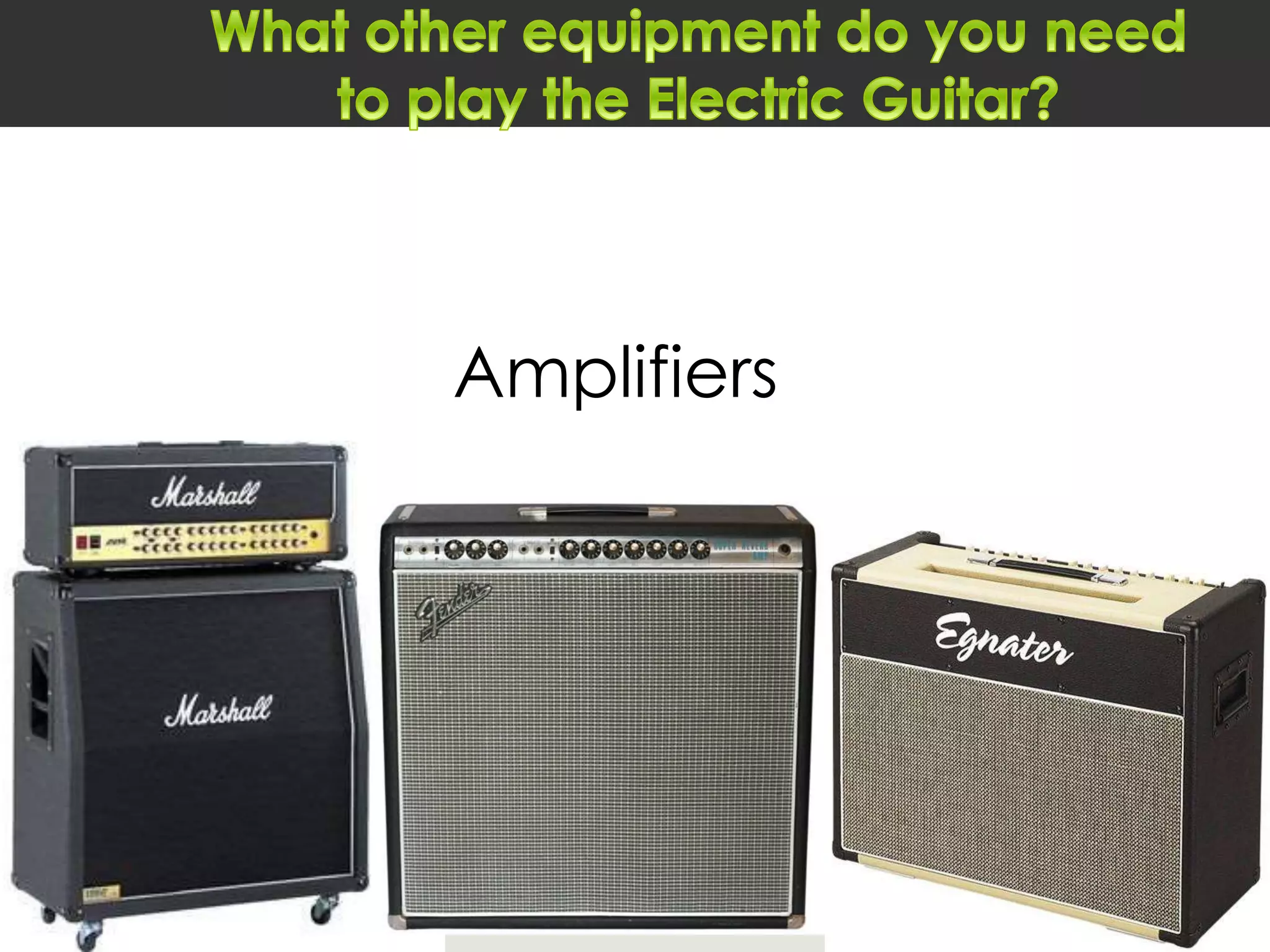 Amplifiers