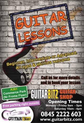 Guitar Lessons at Guitarbitz