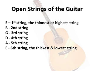 Guitar for New Beginners | PPT