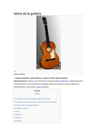 Guitarra de lesly