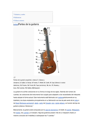 Guitarra de lesly