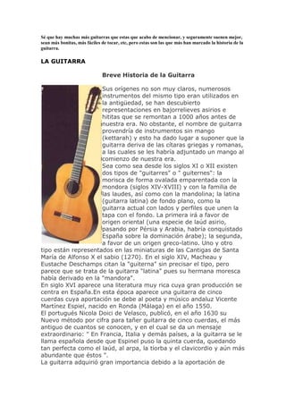 Guitarra de lesly