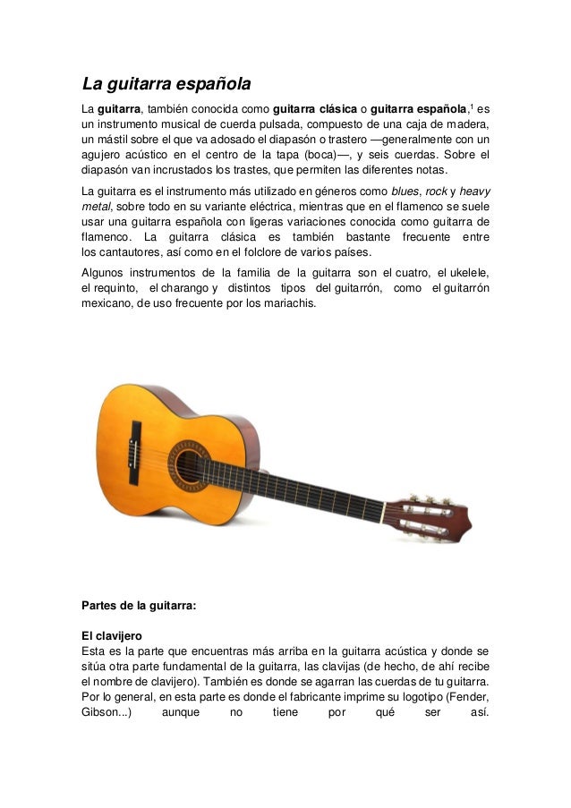 Guitarra española