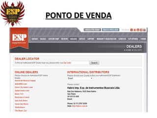 PONTO DE VENDA
 