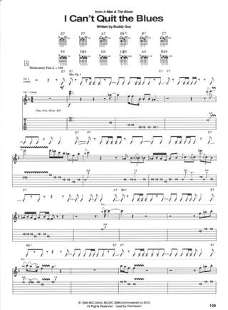  Buddy Guy - A thru J Collection (Song Book)