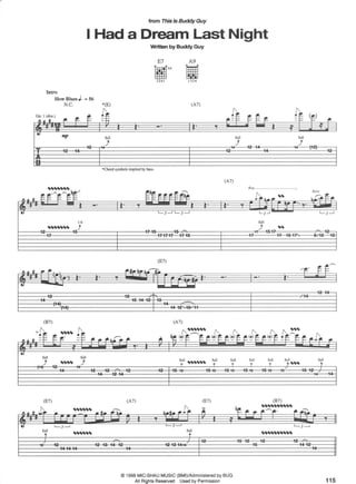  Buddy Guy - A thru J Collection (Song Book)