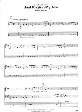  Buddy Guy - A thru J Collection (Song Book)