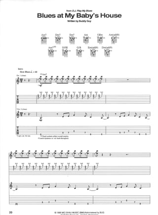  Buddy Guy - A thru J Collection (Song Book)