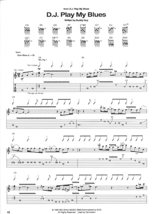  Buddy Guy - A thru J Collection (Song Book)