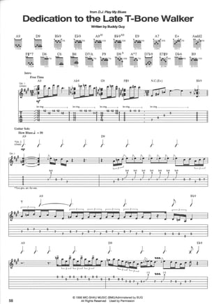  Buddy Guy - A thru J Collection (Song Book)