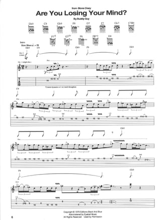  Buddy Guy - A thru J Collection (Song Book)