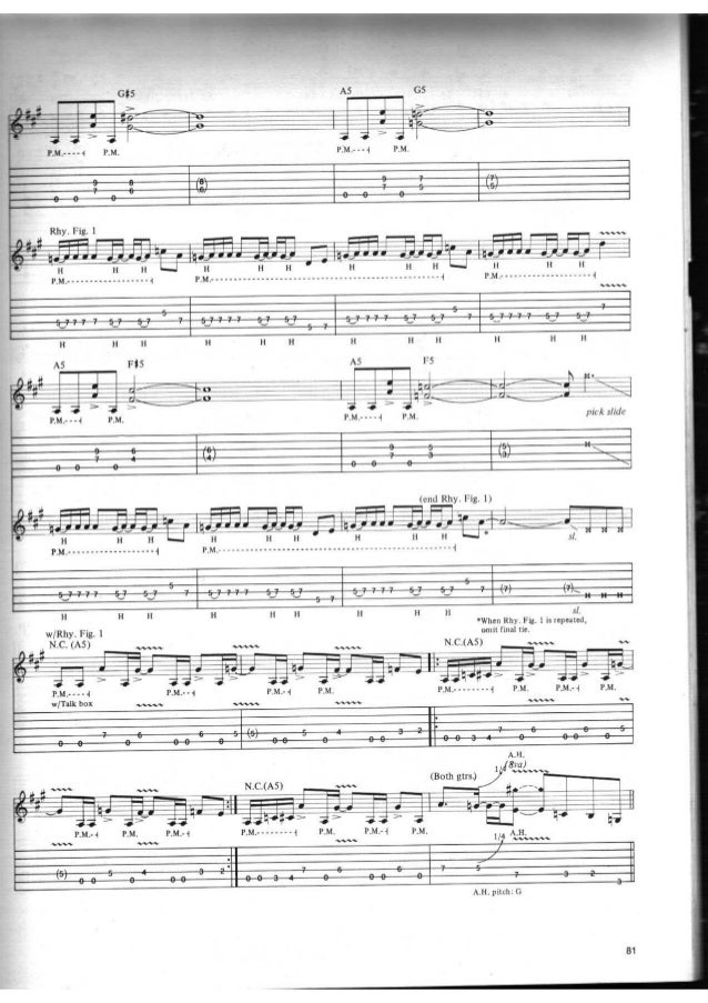Libro De Tablaturas Para Guitarra De Guns And Roses Libro De Tablaturas Para Guitarra De Guns And Roses