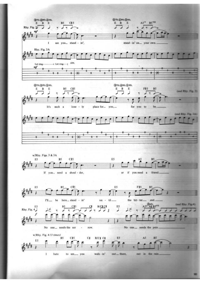 Libro De Tablaturas Para Guitarra De Guns And Roses