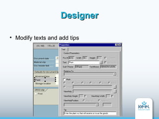 Designer


    Modify texts and add tips
 