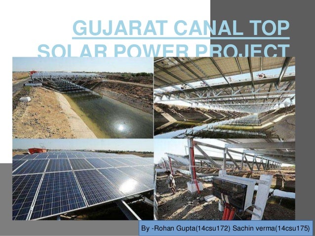 Gujarat Canal Top Solar Power Project