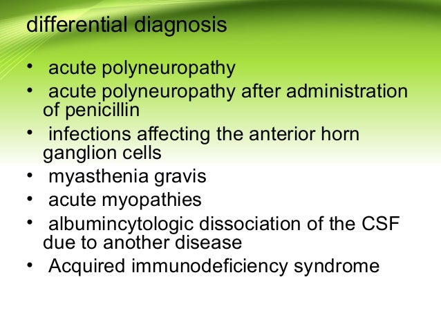 Guillain Barre Syndrome Guillain Barre Syndrome