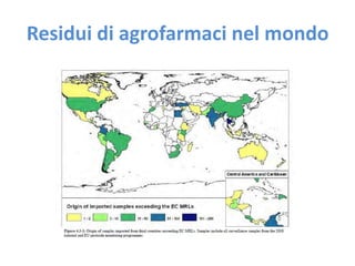 Residui di agrofarmaci nel mondo
 
