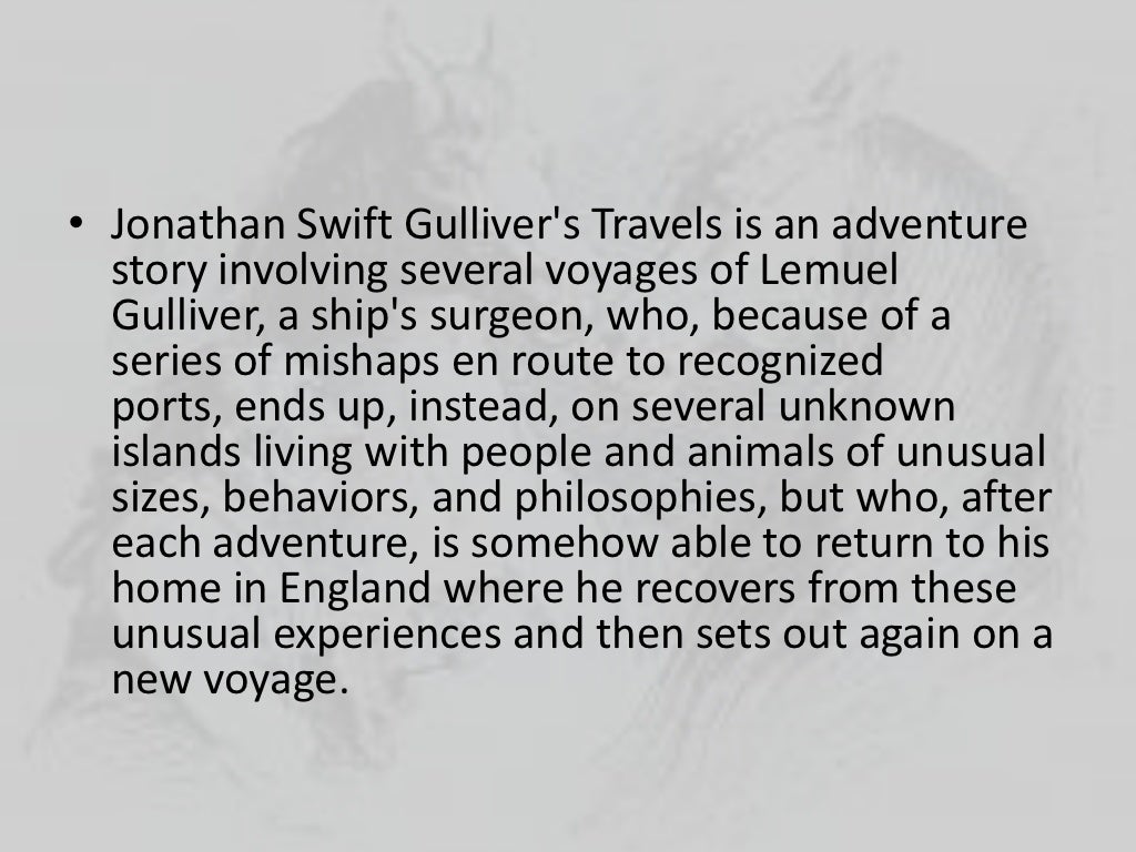 Gullivers Travels Part 4 Summary