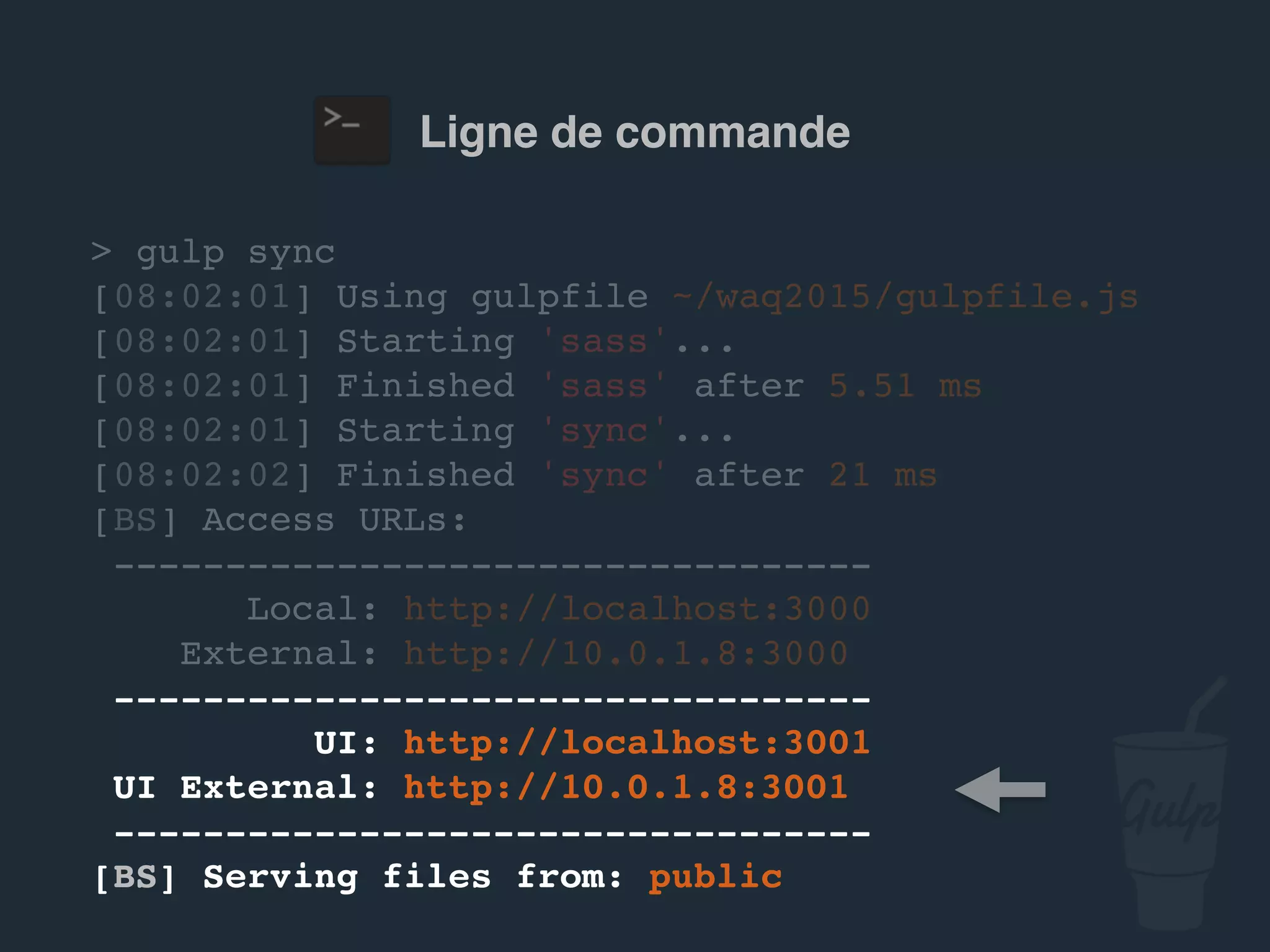 - Adam Tomat
@adamtoma
« Starting the day testing; @BrowserSync
making life much easier  »
 