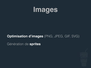 npm install --save-dev gulp-imagemin
npm install --save-dev gulp.spritesmith
Ligne de commande
 