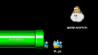 gulp.watch
scripts
*.js
 