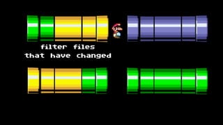 filter files
that have changed
 