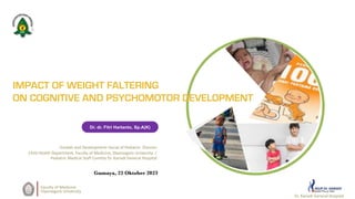 Weight faltering pada anak - pediatri sosial | PDF
