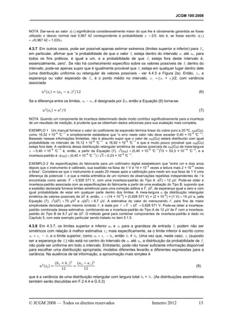 Avaliação de dados de medição: Guia para a expressão de incerteza de ...