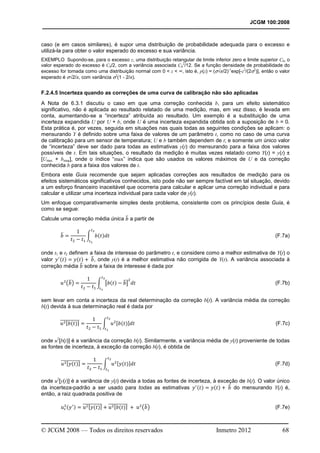 Avaliação de dados de medição: Guia para a expressão de incerteza de ...
