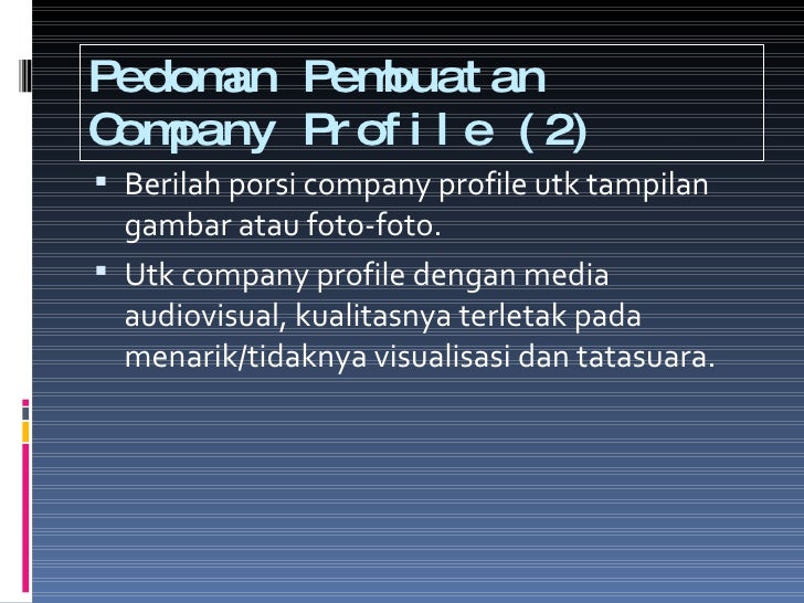Produksi Media PR - Company Profile
