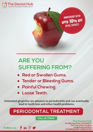 Are you suffering from periodontal diseases?